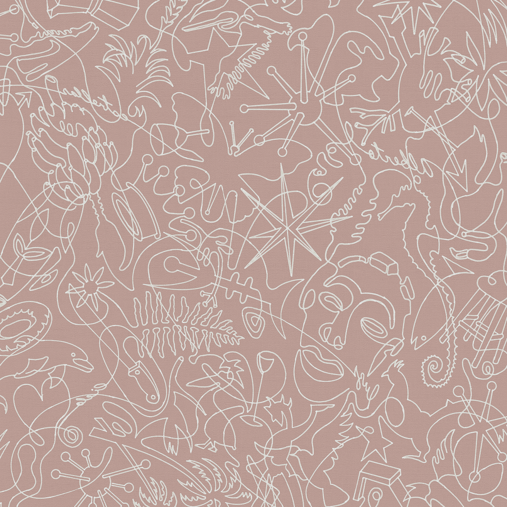 Tumbleweed Murals One-Line A Wallpaper