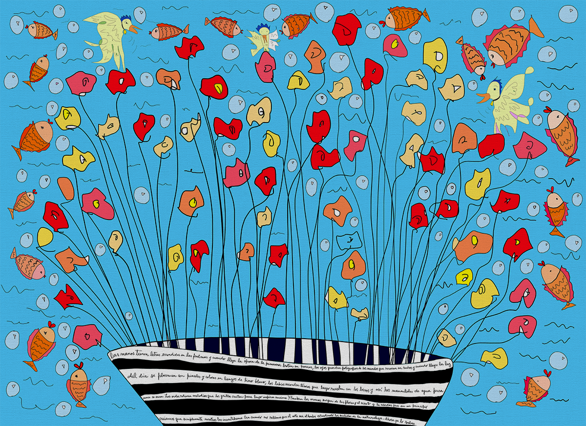 Florero Pecera - CASAMONTE