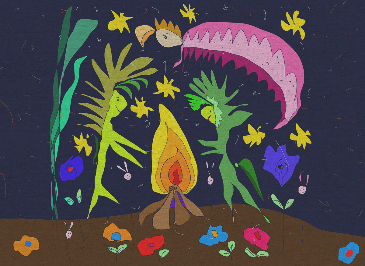 Danza En La Fogata - CASAMONTE