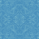 Aqua One-Line A Wallpaper