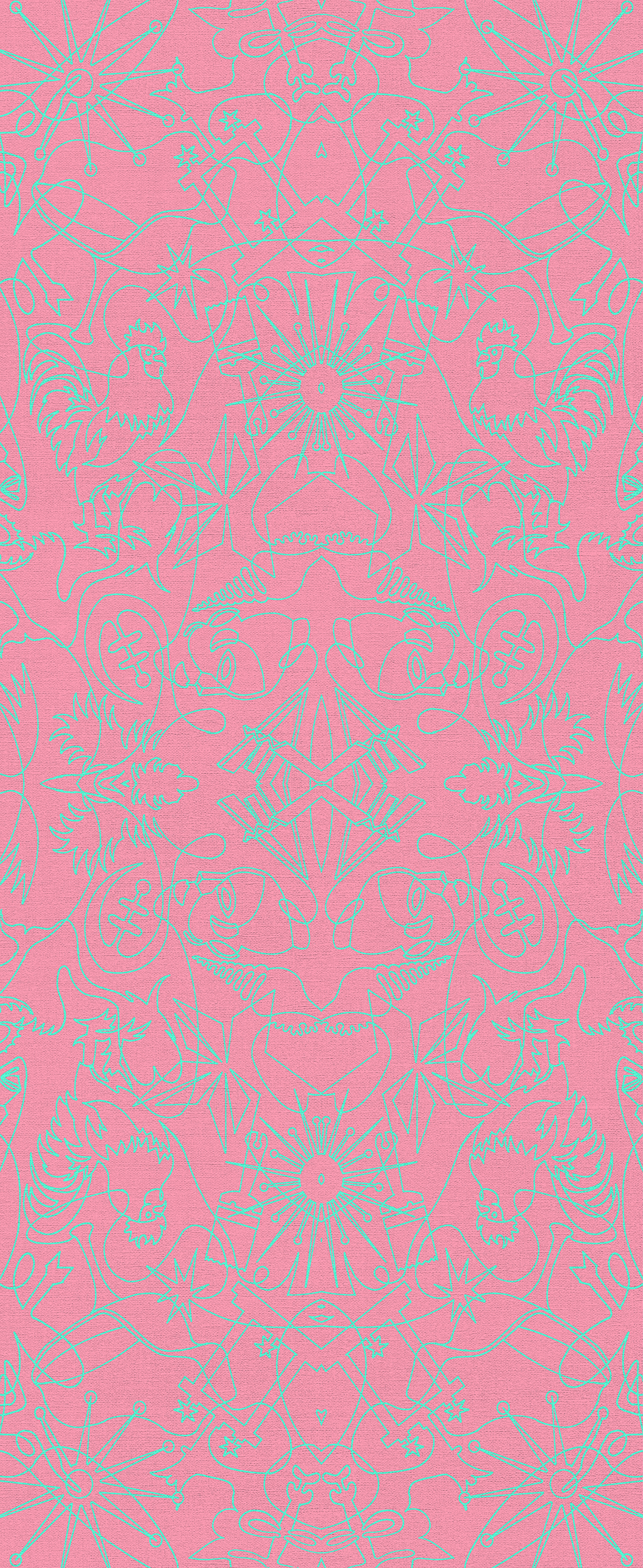 Blush One-Line A Wallpaper