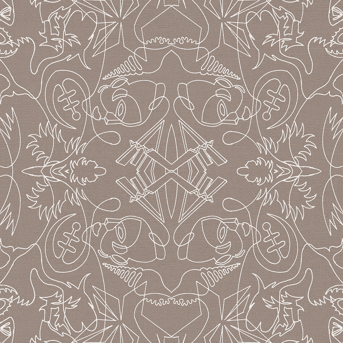 Fawn One-Line A Wallpaper