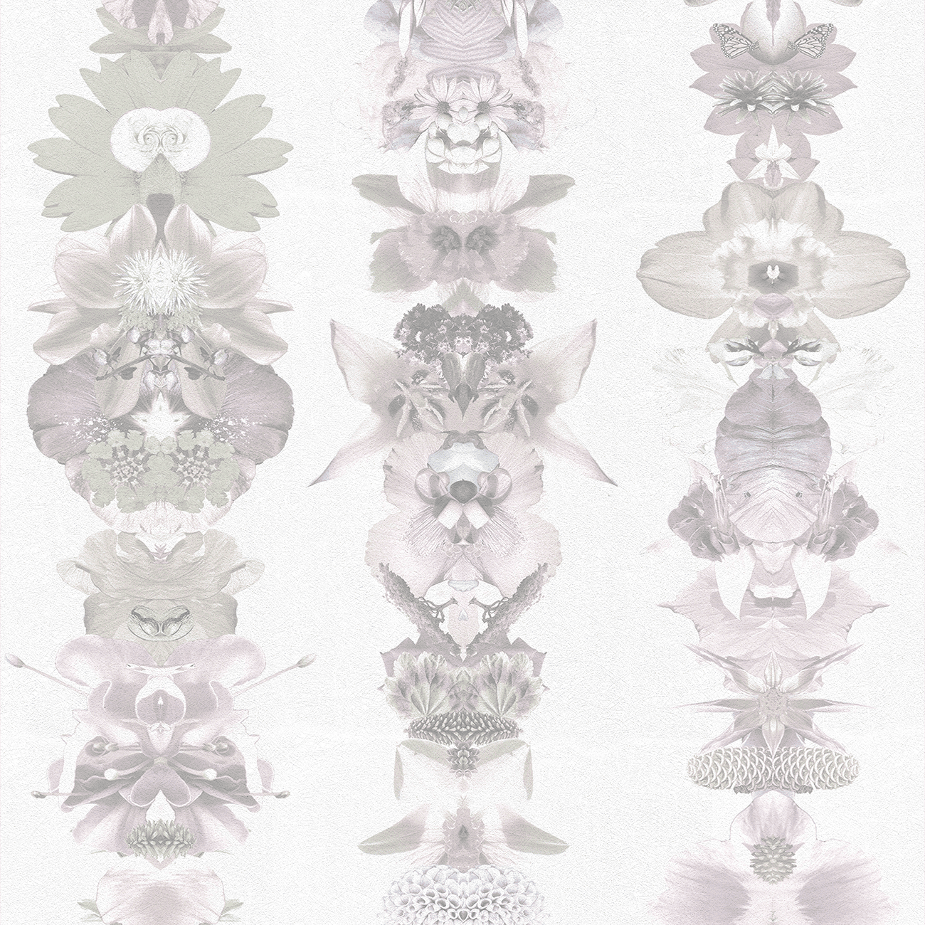 Powder Blue Amuletes for Light Wallpaper