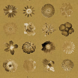 Flowers Flowers and more Flores - Glitter - CASAMONTE