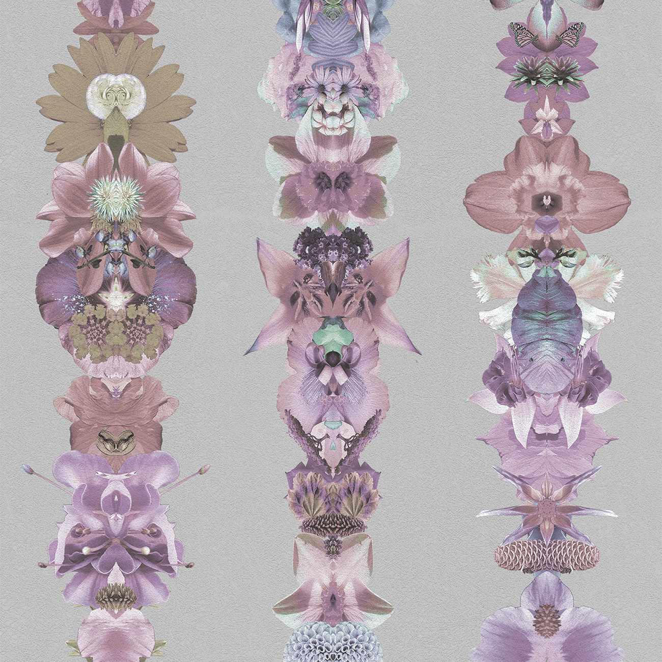 Violetas Amuletes for Light Wallpaper