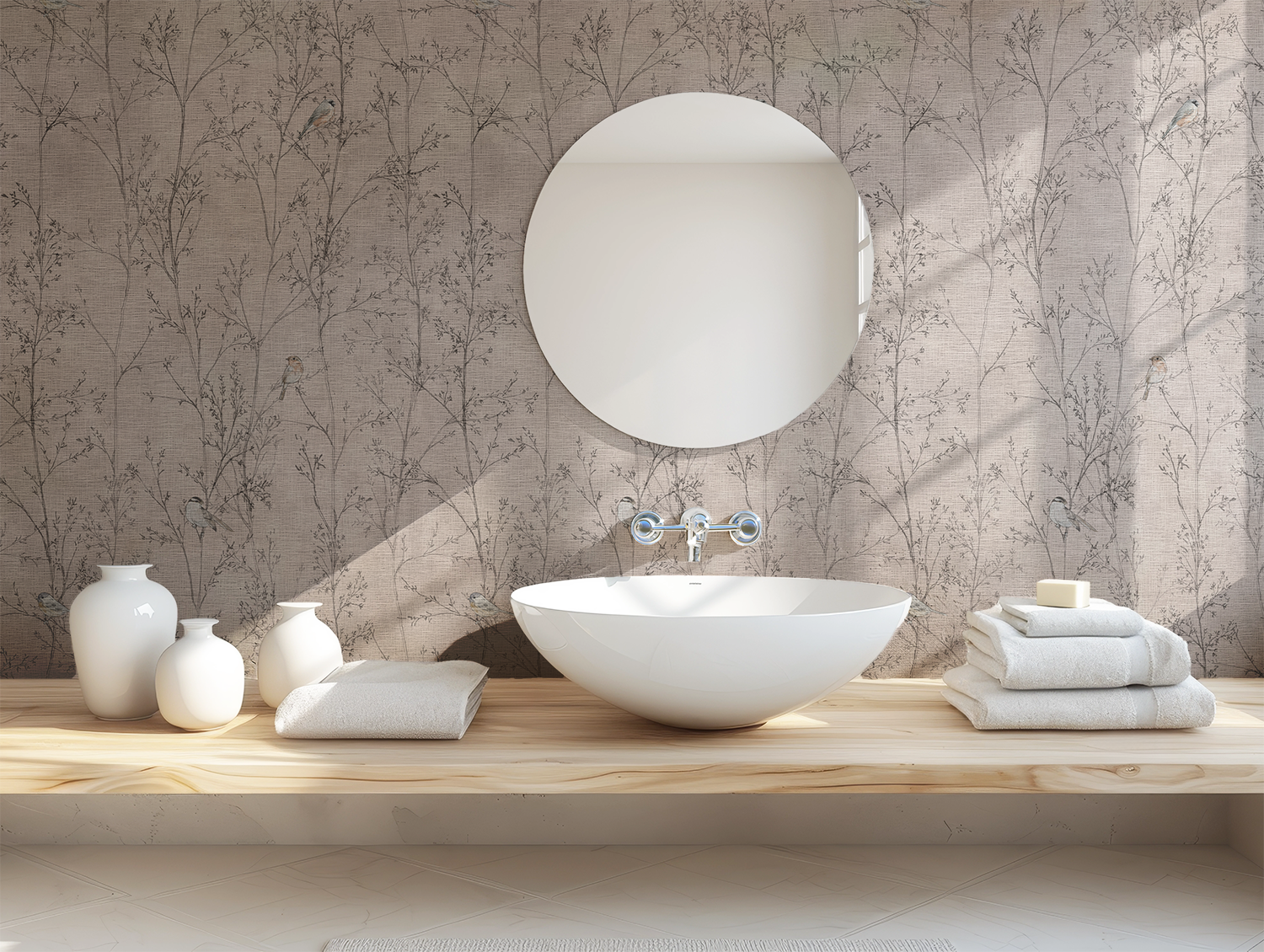 Branches Bathroom Room Scene