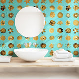 Flowers Flowers and more Flores - Glitter - CASAMONTE