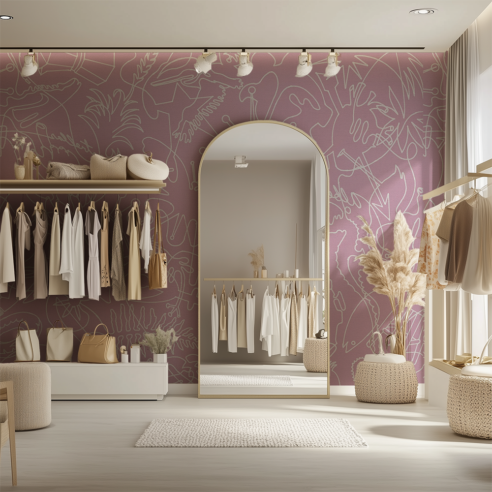 One-Line Mural A - CASAMONTE