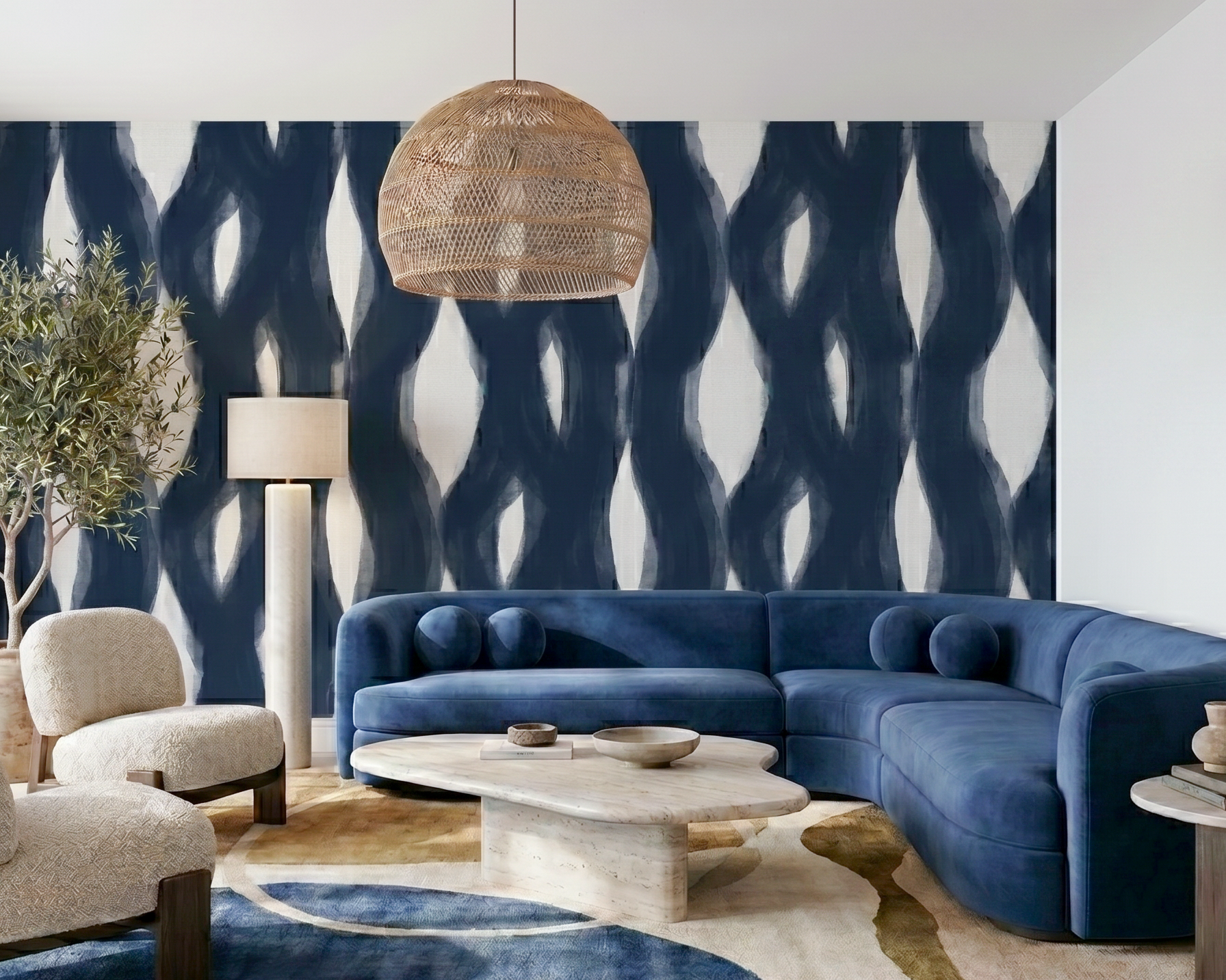 Abstract wallcovering collection